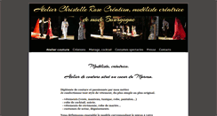 Desktop Screenshot of christellerose-creacouture.fr